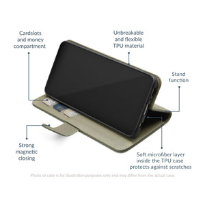 Mobilize Premium Gelly Wallet Hoesje Samsung Groen