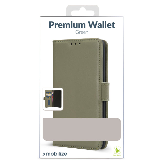Mobilize Premium Gelly Wallet Hoesje Samsung Groen
