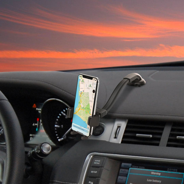 Celly MountFlexPlus Universele Autohouder Dashboard/Raam Zwart