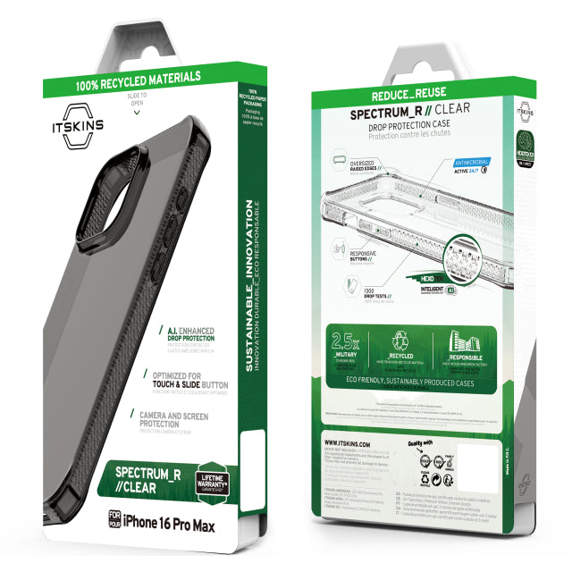 ITSKINS Smoke Hoesje iPhone 16 Pro Max