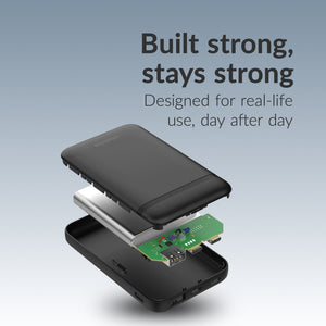 Mobilize Powerbank 5000mAh 10W Zwart