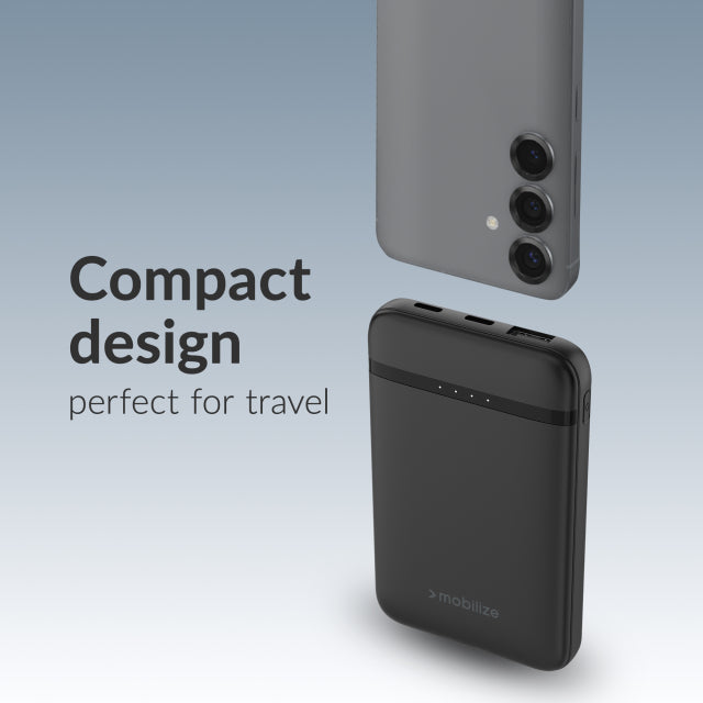 Mobilize Powerbank 5000mAh 10W Zwart