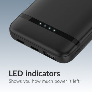 Mobilize Powerbank 5000mAh 10W Zwart