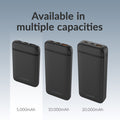 Mobilize Powerbank 5000mAh 10W Zwart