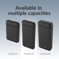 Mobilize Powerbank 10000mAh 20W Zwart