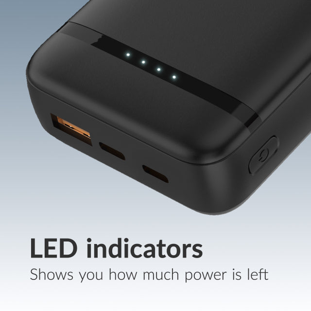 Mobilize Powerbank 20000mAh 20W Zwart