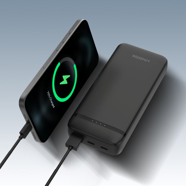 Mobilize Powerbank 20000mAh 20W Zwart