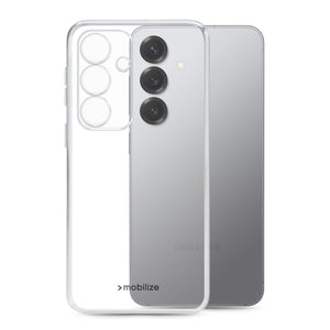 Mobilize Gelly Case - Transparant - Samsung S25/S24