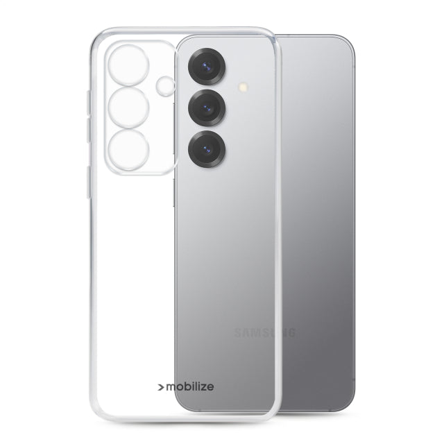 Mobilize Gelly Case - Transparant - Samsung S25/S24 Plus