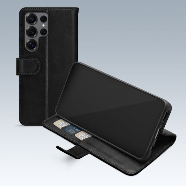 Mobilize Premium Gelly Wallet Hoesje Samsung Zwart