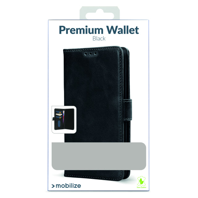 Mobilize Premium Gelly Wallet Hoesje Samsung Zwart