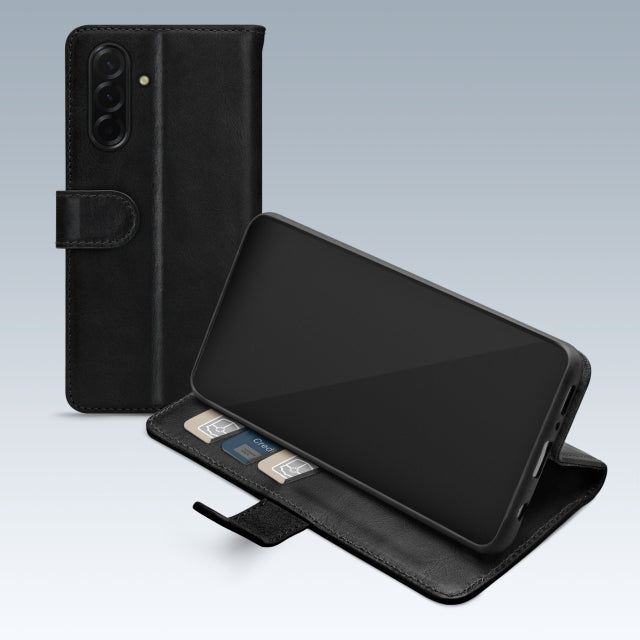 Mobilize Premium Gelly Wallet Hoesje Samsung Zwart