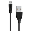 Mobiparts USB-A naar Micro-USB kabel 1m Zwart