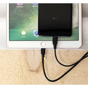 Mobiparts USB-C naar USB-A kabel 1m Zwart