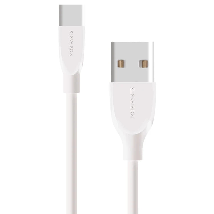 Mobiparts USB-C naar USB-A kabel 1m Wit