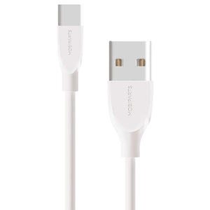 Mobiparts USB-C naar USB-A kabel 1m Wit