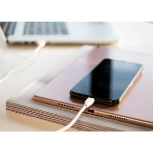 Mobiparts USB-C naar USB-A kabel 1m Wit