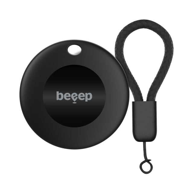 Beeep BeTag Android Tracker met sleutelhanger Zwart