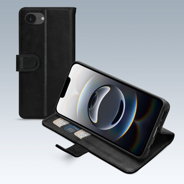 Mobilize Premium Gelly Wallet Hoesje Apple iPhone Zwart