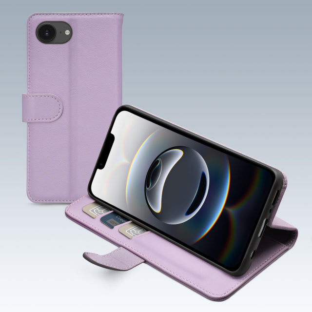 Mobilize Premium Gelly Wallet Hoesje Apple iPhone Paars
