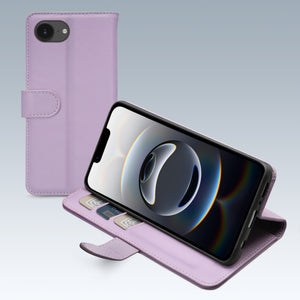 Mobilize Premium Gelly Wallet Hoesje Apple iPhone Paars