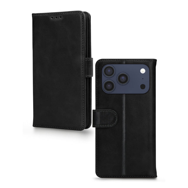 Mobilize Premium Gelly Wallet Hoesje Apple iPhone Zwart