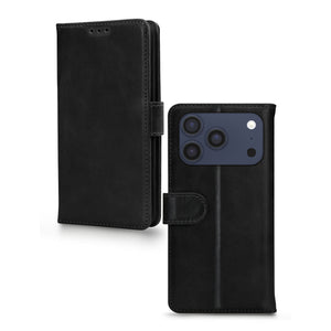 Mobilize Premium Gelly Wallet Hoesje Apple iPhone Zwart