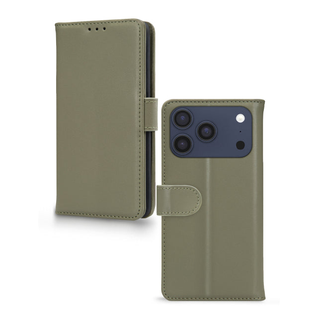 Mobilize Premium Gelly Wallet Hoesje Apple iPhone Groen