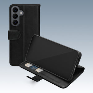Mobilize Premium Gelly Wallet Hoesje Samsung Zwart