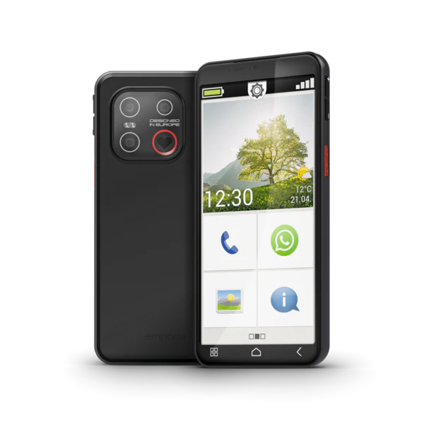 Emporia SMART.7 mini Senioren telefoon - 128GB - Zwart