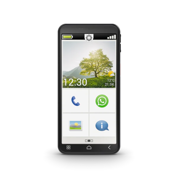 Emporia SMART.7 mini Senioren telefoon - 128GB - Zwart