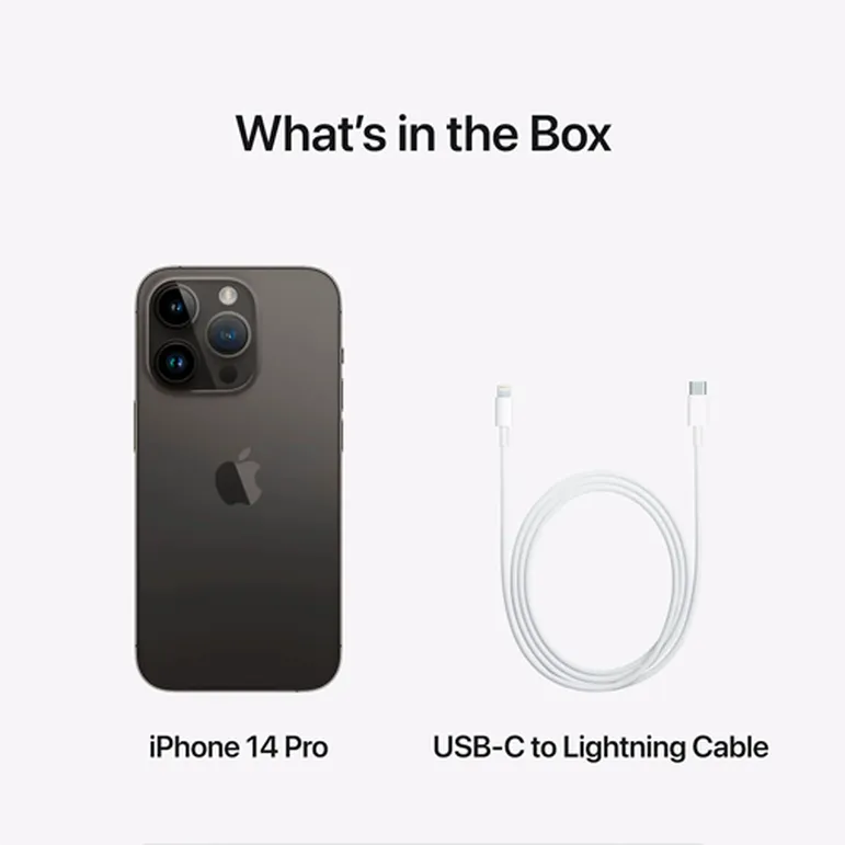 Refurbished iPhone 14 Pro - 128GB - Zwart - Grade C