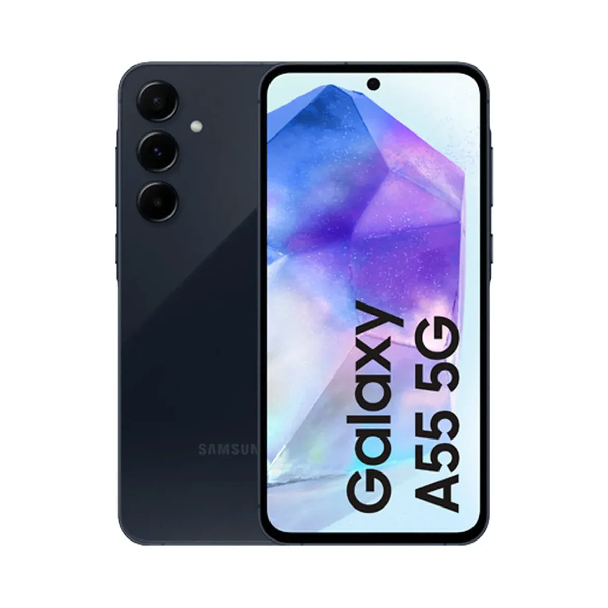 Refurbished Samsung Galaxy A55 - 128GB - Donkerblauw - Grade B