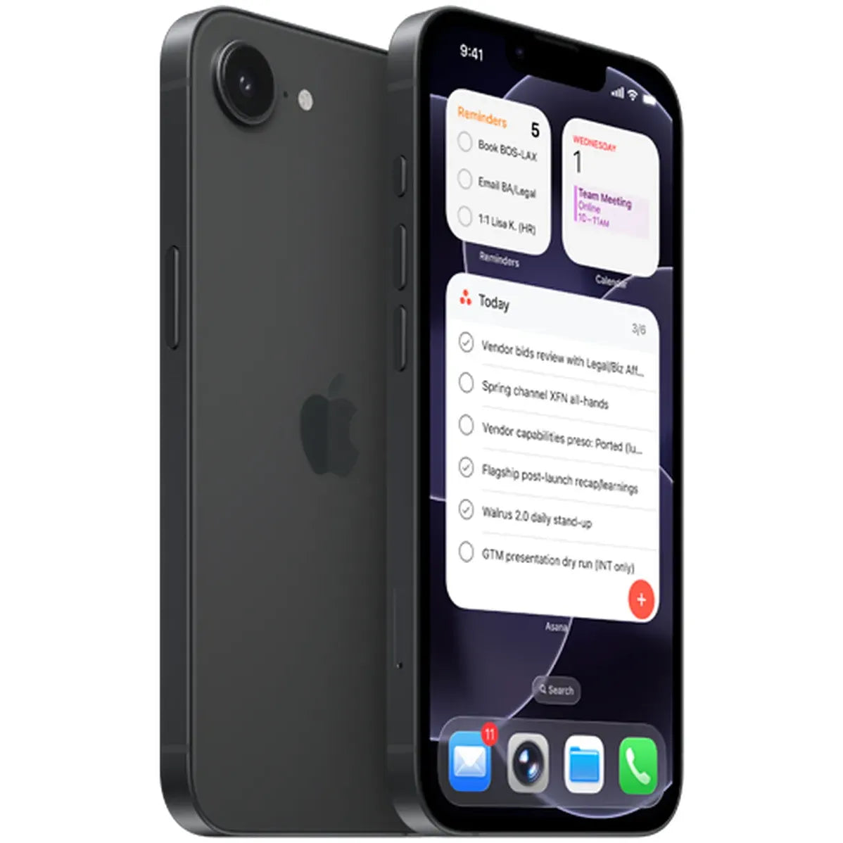Apple iPhone 17e - 256GB - Zwart