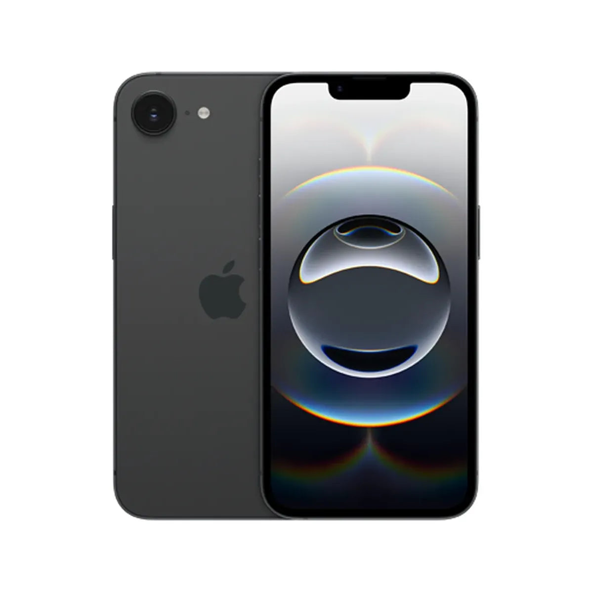 Refurbished iPhone 16e - 128GB - Zwart - Grade A - (eSIM Only)