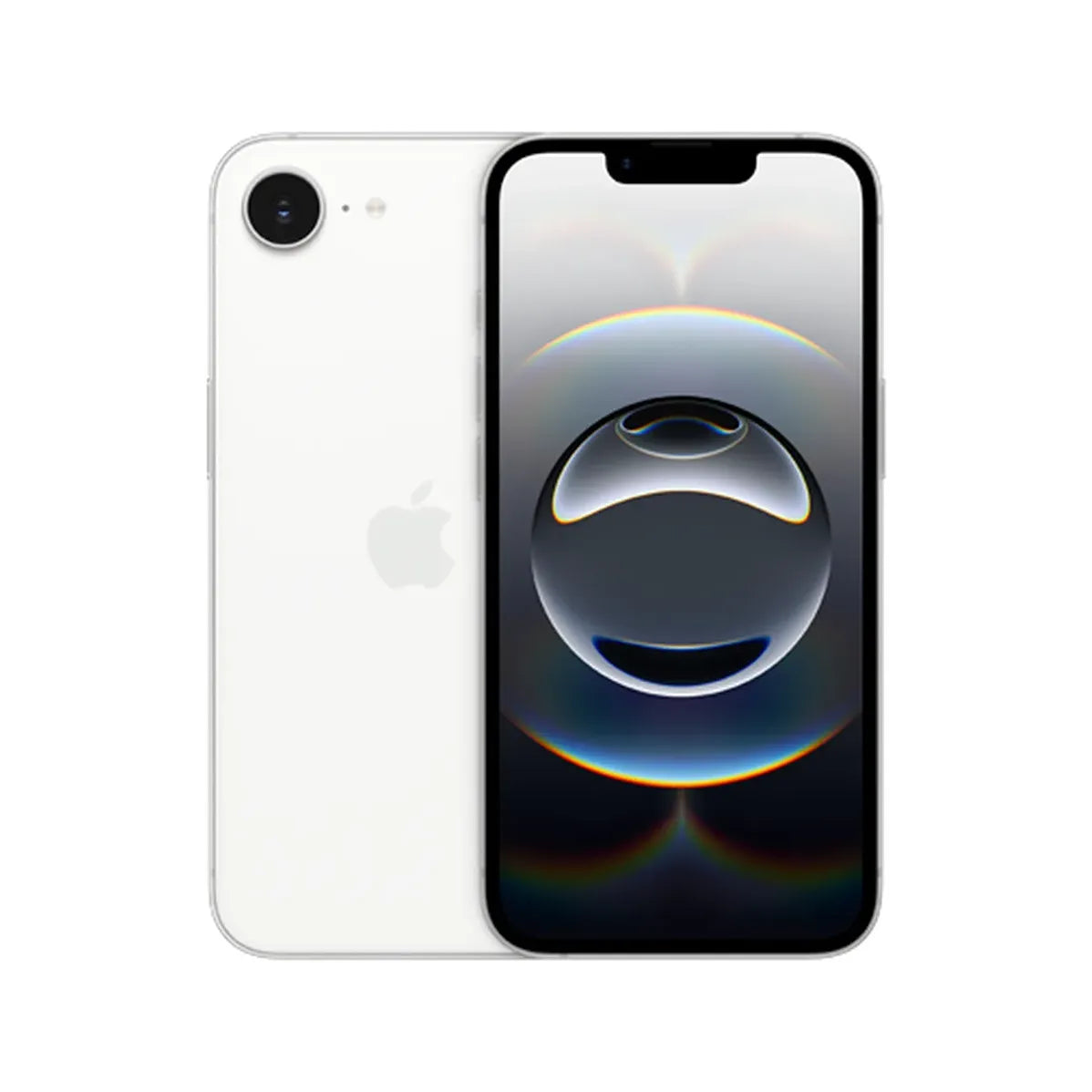 Refurbished iPhone 16e - 128GB - Wit - Grade B - (eSIM Only)