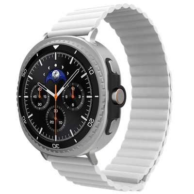 Just in Case Samsung Galaxy Watch Magfit Bandje - Watch8 (Classic) - Ivoor