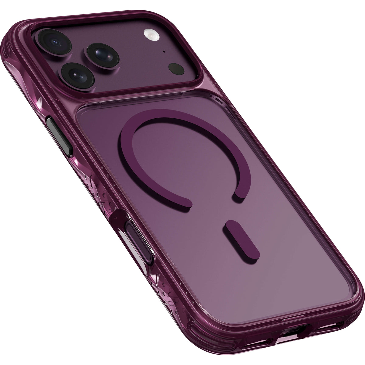 Laut Crystal Matter X MagSafe Hoesje - iPhone 18 Pro / 17 Pro - Bordeauxrood