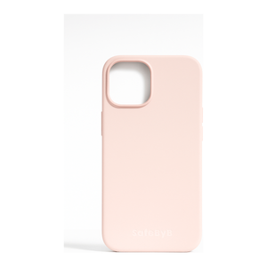 SafeByB Siliconen MagSafe Case - Apple iPhone - Lichtroze