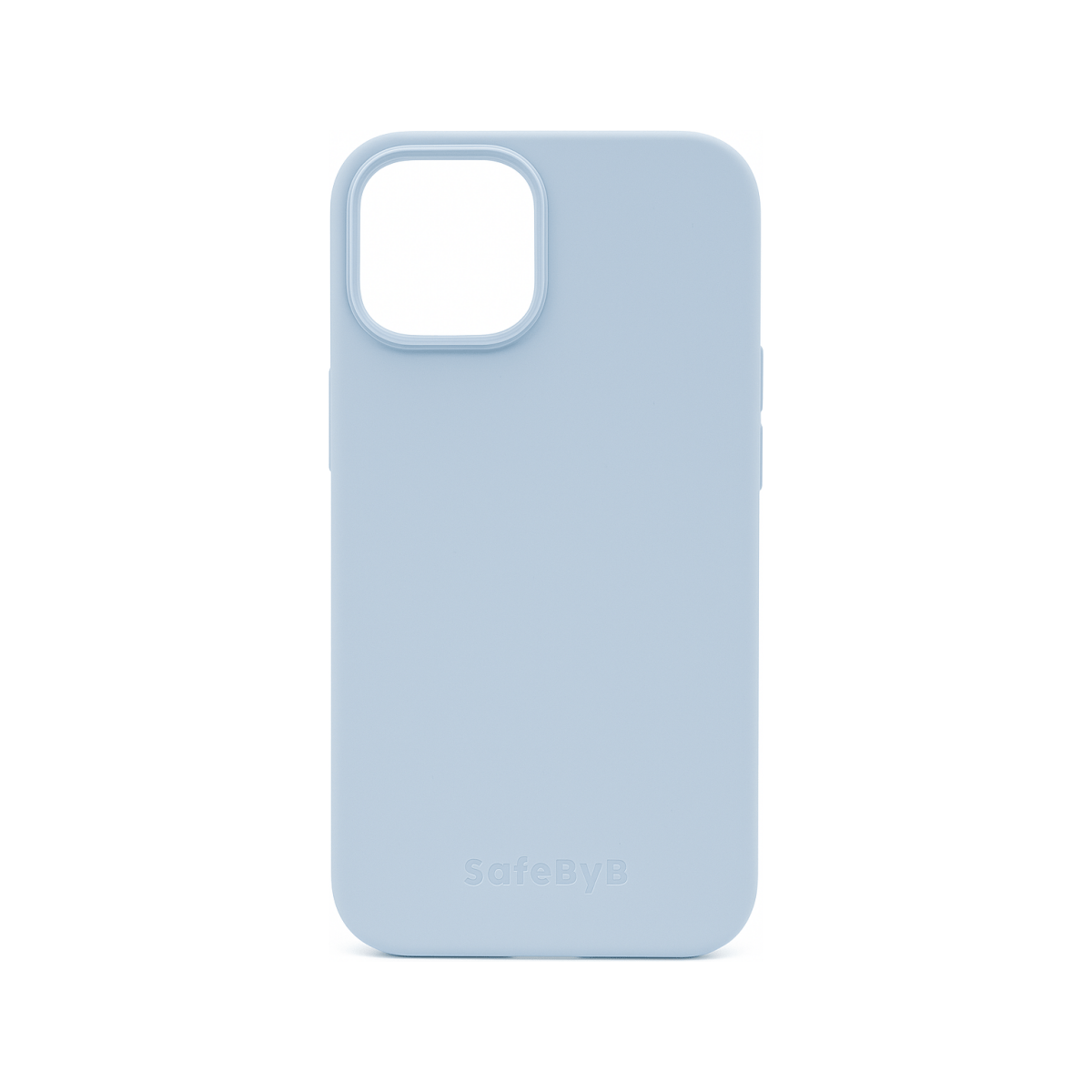 SafeByB Siliconen MagSafe Case - Apple iPhone - Lichtblauw