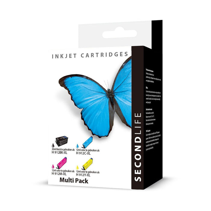 SecondLife - Multipack HP 912 XL