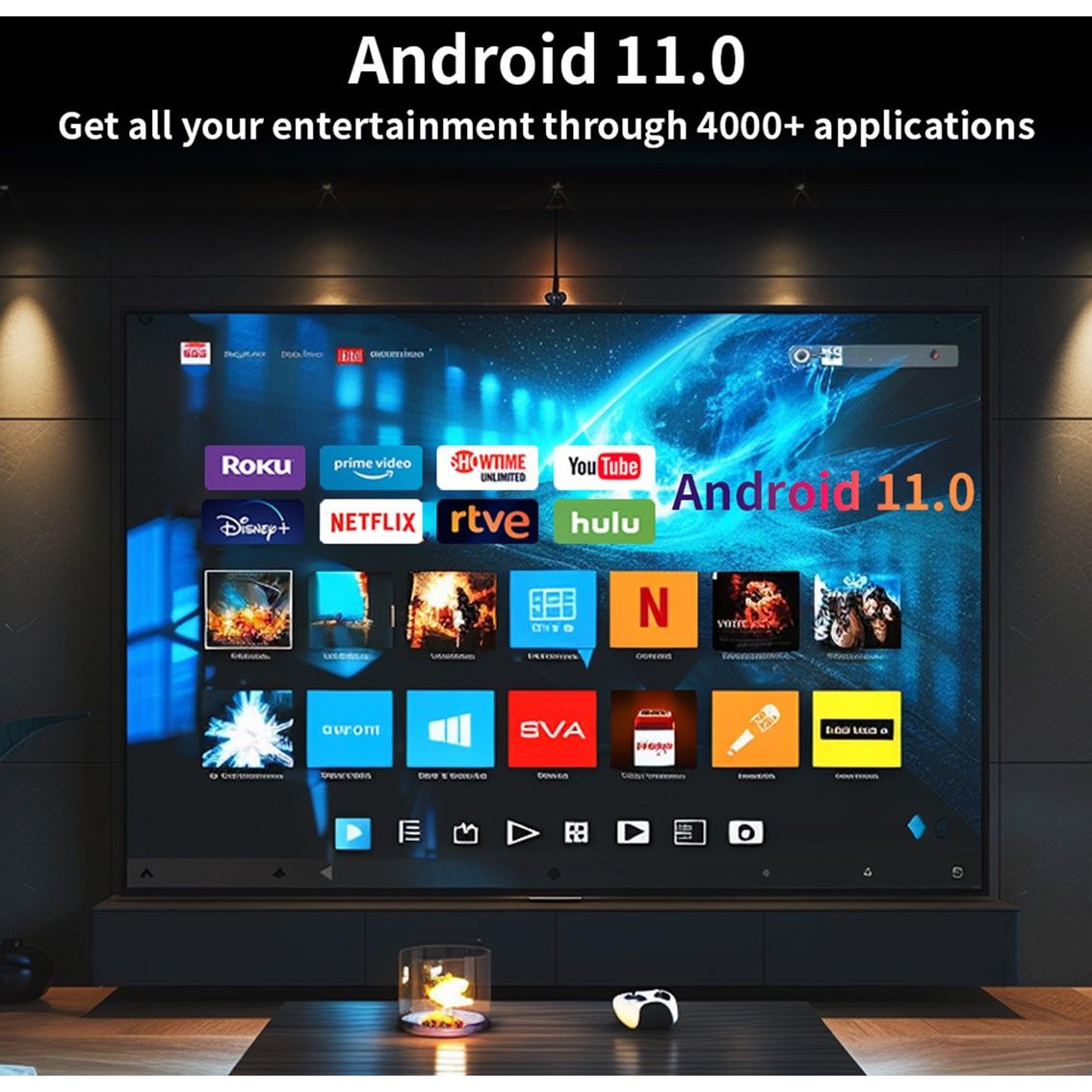 Xssive Ultra HD Multimedia Projector XSS-PJ01