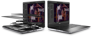 Refurbished Dell Precision 7550 15,6 inch - Intel Core i7 - 32GB RAM - 512GB SSD - Zwart - Grade A