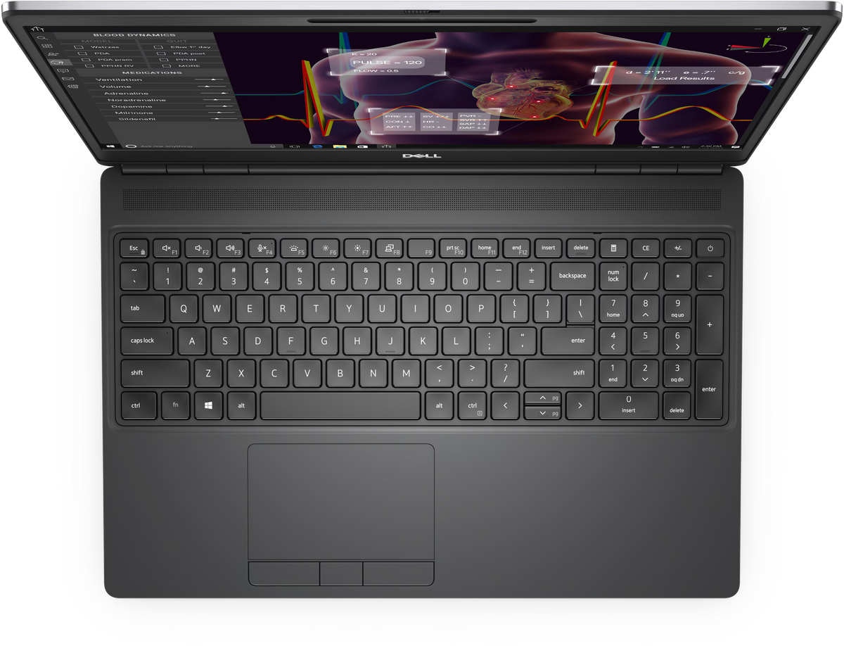 Refurbished Dell Precision 7550 15,6 inch - Intel Core i7 - 32GB RAM - 512GB SSD - Zwart - Grade A