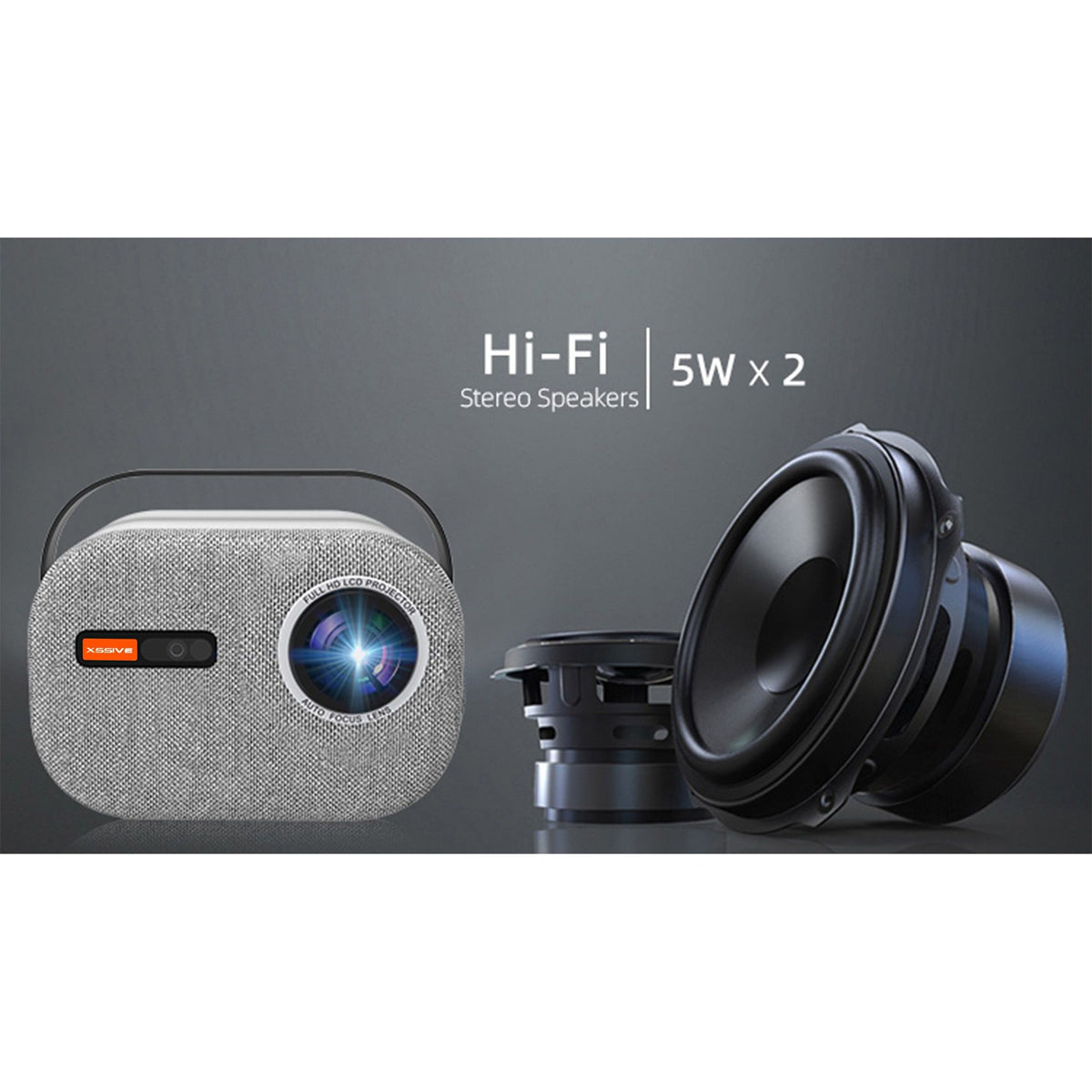 Xssive Multimedia Projector XSS-PJ02