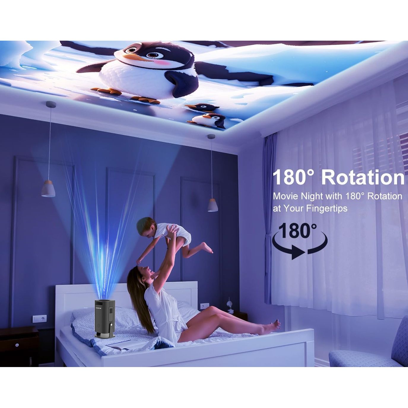 Xssive Ultra HD Multimedia Projector XSS-PJ01